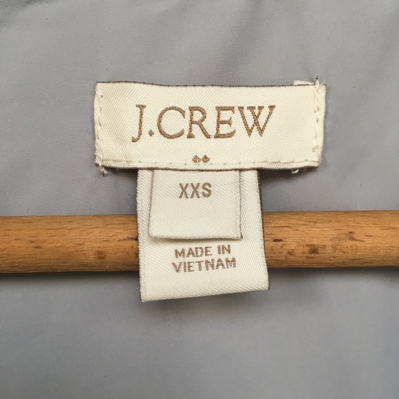 J. Crew Factory Textured Quilted Puffer Vest XXS - Picture 8 of 8